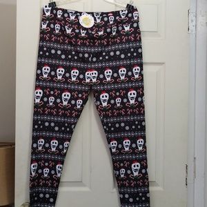 Charlie's project Disney Nightmare before Christmas leggings size tc2 NWT